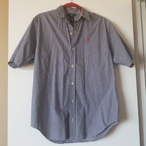Boys button up polo